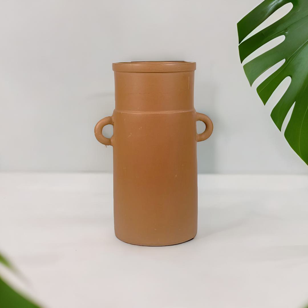 Timeless Handle Terracotta Vase