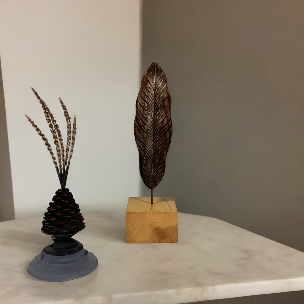 Timeless Leaf Figurine