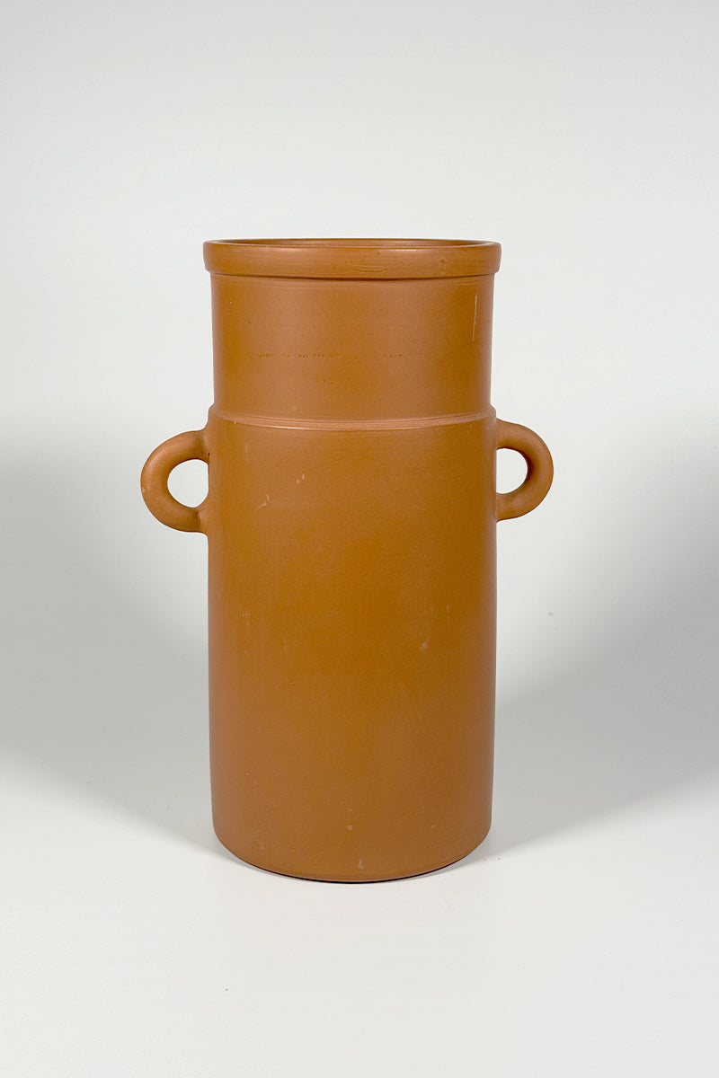 Timeless Handle Terracotta Vase