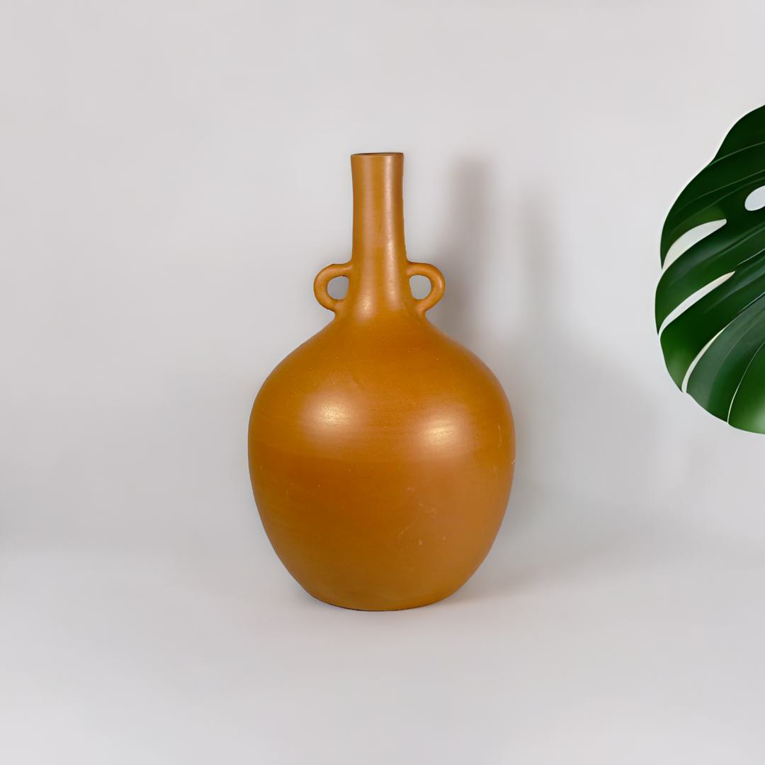 Classic Amphora Terracotta Vase