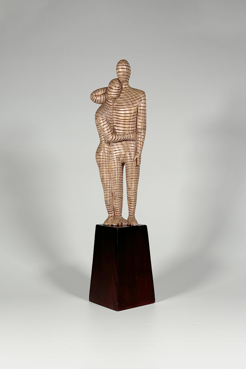 Togetherness Wooden Couple