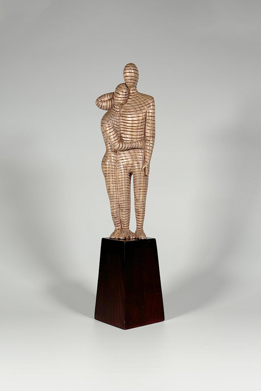 Togetherness Wooden Couple
