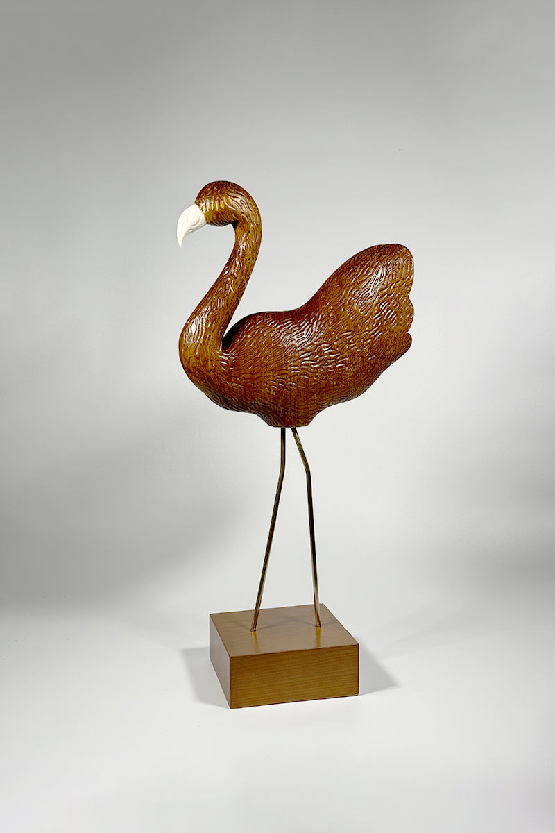 Majestic Brown Flamingo